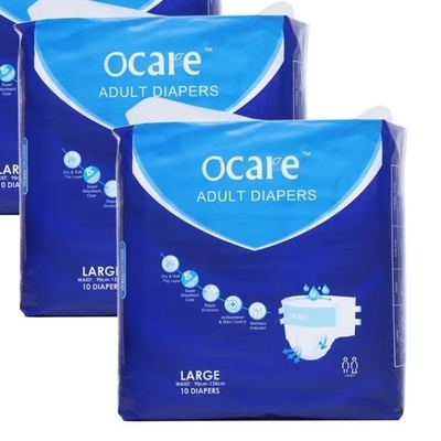 Good price Elastic Leg Cuffs Unisex Adult Disposable Diaper Elderly Incontinence Nighttime Diaper online