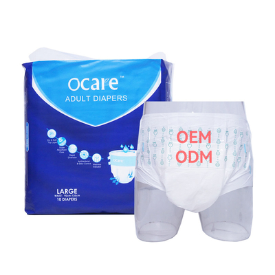 Good price Leakage Protection Adult Pull Up Diapers , Disposable Diapers For Elderly People online