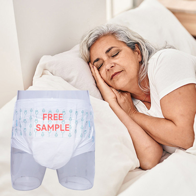 Un buen precio. Pañales desechables para adultos con cuidado de hombres mayores con respaldo de película de PE impermeable al por mayor en línea