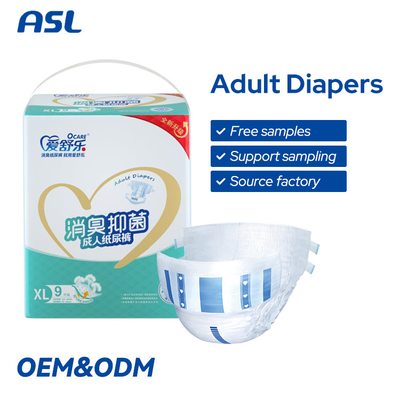 Un bon prix. Vente en gros de sous-vêtements jetables pour adultes Incontinence couches en ligne