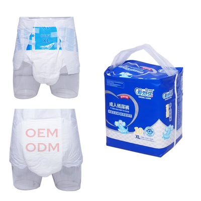 Good price Three Layer Construction Disposable Adult Diapers Non Irritating For Senior Citizens online