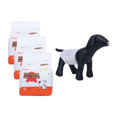 Good price OEM ODM Disposable Puppy Training Nappies Female Male Cat Diapers Leak Resistant Design online