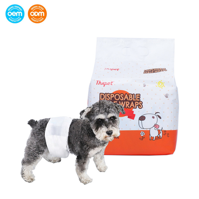 Good price Wholesale Pet Puppy Dog Diapers Disposable Dog Diapers For Male And Female online