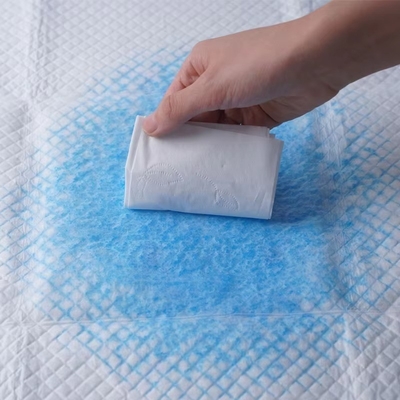İyi bir fiyat. 5 Katmanlı Yetişkin Tek Kullanımlık Altlıklar Su Geçirmez Hasta Alt Bezi 58x60cm 60x90cm çevrimiçi
