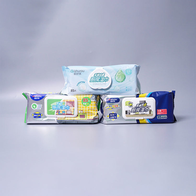 Good price Custom Logo Square Cleaning Wet Wipes Remove Stains On Cookware 85pieces online